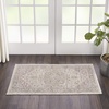 image:imageNourison Home Tranquil IvoryLight Blue 8 x 10 Area Rug  Easy Clean Non Shedding Bed Room Living Room Dining Room Kitchen 8 x 10Ivory Pink