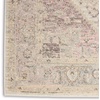 image:imageNourison Home Tranquil IvoryLight Blue 8 x 10 Area Rug  Easy Clean Non Shedding Bed Room Living Room Dining Room Kitchen 8 x 10Ivory Pink