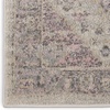 image:imageNourison Home Tranquil IvoryLight Blue 8 x 10 Area Rug  Easy Clean Non Shedding Bed Room Living Room Dining Room Kitchen 8 x 10Ivory Pink