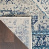 image:imageNourison Home Tranquil IvoryLight Blue 8 x 10 Area Rug  Easy Clean Non Shedding Bed Room Living Room Dining Room Kitchen 8 x 10IvoryLight Blue