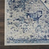 image:imageNourison Home Tranquil IvoryLight Blue 8 x 10 Area Rug  Easy Clean Non Shedding Bed Room Living Room Dining Room Kitchen 8 x 10IvoryLight Blue