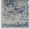image:imageNourison Home Tranquil IvoryLight Blue 8 x 10 Area Rug  Easy Clean Non Shedding Bed Room Living Room Dining Room Kitchen 8 x 10IvoryLight Blue