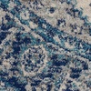 image:imageNourison Home Tranquil IvoryLight Blue 8 x 10 Area Rug  Easy Clean Non Shedding Bed Room Living Room Dining Room Kitchen 8 x 10IvoryLight Blue