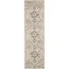 image:imageNourison Home Tranquil IvoryLight Blue 8 x 10 Area Rug  Easy Clean Non Shedding Bed Room Living Room Dining Room Kitchen 8 x 10IvoryMulticolor