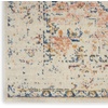image:imageNourison Home Tranquil IvoryLight Blue 8 x 10 Area Rug  Easy Clean Non Shedding Bed Room Living Room Dining Room Kitchen 8 x 10IvoryMulticolor