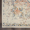 image:imageNourison Home Tranquil IvoryLight Blue 8 x 10 Area Rug  Easy Clean Non Shedding Bed Room Living Room Dining Room Kitchen 8 x 10IvoryMulticolor