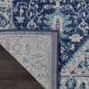 image:imageNourison Home Tranquil IvoryLight Blue 8 x 10 Area Rug  Easy Clean Non Shedding Bed Room Living Room Dining Room Kitchen 8 x 10IvoryNavy