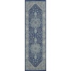 image:imageNourison Home Tranquil IvoryLight Blue 8 x 10 Area Rug  Easy Clean Non Shedding Bed Room Living Room Dining Room Kitchen 8 x 10IvoryNavy