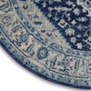 image:imageNourison Home Tranquil IvoryLight Blue 8 x 10 Area Rug  Easy Clean Non Shedding Bed Room Living Room Dining Room Kitchen 8 x 10IvoryNavy