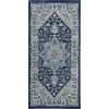 image:imageNourison Home Tranquil IvoryLight Blue 8 x 10 Area Rug  Easy Clean Non Shedding Bed Room Living Room Dining Room Kitchen 8 x 10IvoryNavy