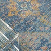 image:imageNourison Home Tranquil IvoryLight Blue 8 x 10 Area Rug  Easy Clean Non Shedding Bed Room Living Room Dining Room Kitchen 8 x 10Navy Blue
