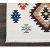 image:imageNourison Home Tribal Decor White 53 x 76 Area Rug  Easy Clean Non Shedding Bed Room Living Room Dining Room Kitchen 5 x 8White