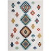 image:imageNourison Home Tribal Decor White 53 x 76 Area Rug  Easy Clean Non Shedding Bed Room Living Room Dining Room Kitchen 5 x 8White