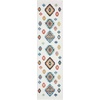 image:imageNourison Home Tribal Decor White 53 x 76 Area Rug  Easy Clean Non Shedding Bed Room Living Room Dining Room Kitchen 5 x 8White