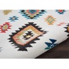 image:imageNourison Home Tribal Decor White 53 x 76 Area Rug  Easy Clean Non Shedding Bed Room Living Room Dining Room Kitchen 5 x 8White