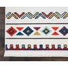 image:imageNourison Home Tribal Decor White 93 x 13 Area Rug  Easy Clean Non Shedding Bed Room Living Room Dining Room Kitchen 9 x 13White