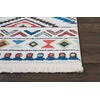 image:imageNourison Home Tribal Decor White 93 x 13 Area Rug  Easy Clean Non Shedding Bed Room Living Room Dining Room Kitchen 9 x 13White