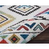 image:imageNourison Home Tribal Decor White 93 x 13 Area Rug  Easy Clean Non Shedding Bed Room Living Room Dining Room Kitchen 9 x 13White