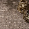 image:imageNourison Home Tulum Brown 53 x 7 Area Rug  Easy Clean Non Shedding Bed Room Living Room Dining Room Kitchen 5 x 7Brown