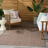 image:imageNourison Home Tulum Brown 53 x 7 Area Rug  Easy Clean Non Shedding Bed Room Living Room Dining Room Kitchen 5 x 7Brown