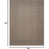 image:imageNourison Home Tulum Brown 53 x 7 Area Rug  Easy Clean Non Shedding Bed Room Living Room Dining Room Kitchen 5 x 7Brown