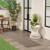 image:imageNourison Home Tulum Brown 53 x 7 Area Rug  Easy Clean Non Shedding Bed Room Living Room Dining Room Kitchen 5 x 7Brown