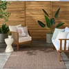 image:imageNourison Home Tulum Brown 53 x 7 Area Rug  Easy Clean Non Shedding Bed Room Living Room Dining Room Kitchen 5 x 7Brown