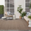 image:imageNourison Home Tulum Brown 53 x 7 Area Rug  Easy Clean Non Shedding Bed Room Living Room Dining Room Kitchen 5 x 7Brown