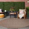 image:imageNourison Home Tulum Brown 53 x 7 Area Rug  Easy Clean Non Shedding Bed Room Living Room Dining Room Kitchen 5 x 7Brown