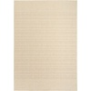 image:imageNourison Home Tulum Brown 53 x 7 Area Rug  Easy Clean Non Shedding Bed Room Living Room Dining Room Kitchen 5 x 7Cream