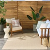 image:imageNourison Home Tulum Brown 53 x 7 Area Rug  Easy Clean Non Shedding Bed Room Living Room Dining Room Kitchen 5 x 7Cream