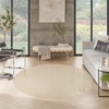 image:imageNourison Home Tulum Brown 53 x 7 Area Rug  Easy Clean Non Shedding Bed Room Living Room Dining Room Kitchen 5 x 7Cream