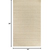 image:imageNourison Home Tulum Brown 53 x 7 Area Rug  Easy Clean Non Shedding Bed Room Living Room Dining Room Kitchen 5 x 7Cream