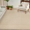 image:imageNourison Home Tulum Brown 53 x 7 Area Rug  Easy Clean Non Shedding Bed Room Living Room Dining Room Kitchen 5 x 7Cream