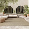 image:imageNourison Home Tulum Brown 53 x 7 Area Rug  Easy Clean Non Shedding Bed Room Living Room Dining Room Kitchen 5 x 7Taupe