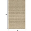 image:imageNourison Home Tulum Brown 53 x 7 Area Rug  Easy Clean Non Shedding Bed Room Living Room Dining Room Kitchen 5 x 7Taupe