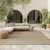 image:imageNourison Home Tulum Brown 53 x 7 Area Rug  Easy Clean Non Shedding Bed Room Living Room Dining Room Kitchen 5 x 7Taupe