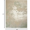 image:imageNourison Home Twilight Bone 2 x 3 Area Rug  Easy Clean Non Shedding Bed Room Living Room Dining Room Kitchen 2 x 3Ivory Green