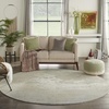 image:imageNourison Home Twilight Bone 2 x 3 Area Rug  Easy Clean Non Shedding Bed Room Living Room Dining Room Kitchen 2 x 3Ivory Green