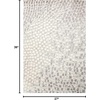 image:imageNourison Home Twilight Cream 2 x 3 Area Rug  Easy Clean Non Shedding Bed Room Living Room Dining Room Kitchen 2 x 3