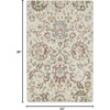 image:imageNourison Home Twilight Grey Multicolor 2 x 3 Area Rug  Easy Clean Non Shedding Bed Room Living Room Dining Room Kitchen 2 x 3IvoryMulti