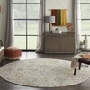 image:imageNourison Home Twilight Grey Multicolor 2 x 3 Area Rug  Easy Clean Non Shedding Bed Room Living Room Dining Room Kitchen 2 x 3IvoryMulti