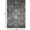 image:imageNourison Home Twilight Grey Multicolor 2 x 3 Area Rug  Easy Clean Non Shedding Bed Room Living Room Dining Room Kitchen 2 x 3Onyx
