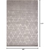 image:imageNourison Home Twilight Ivory Grey 2 x 3 Area Rug  Easy Clean Non Shedding Bed Room Living Room Dining Room Kitchen 2 x 3Grey