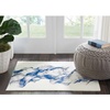 image:imageNourison Home Twilight Ivory Multicolor 2 x 3 Area Rug  Easy Clean Non Shedding Bed Room Living Room Dining Room Kitchen 2 x 3IvoryMulti
