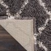 image:imageNourison Home Ultra Plush Shag Charcoal Beige 9 x 12 Area Rug  Easy Clean Non Shedding Bed Room Living Room Dining Room Kitchen 9 x 12CharcoalBeige