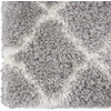 image:imageNourison Home Ultra Plush Shag Charcoal Beige 9 x 12 Area Rug  Easy Clean Non Shedding Bed Room Living Room Dining Room Kitchen 9 x 12GreyIvory
