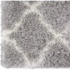 image:imageNourison Home Ultra Plush Shag Charcoal Beige 9 x 12 Area Rug  Easy Clean Non Shedding Bed Room Living Room Dining Room Kitchen 9 x 12GreyIvory