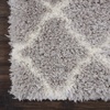 image:imageNourison Home Ultra Plush Shag Charcoal Beige 9 x 12 Area Rug  Easy Clean Non Shedding Bed Room Living Room Dining Room Kitchen 9 x 12GreyIvory