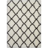 image:imageNourison Home Ultra Plush Shag Charcoal Beige 9 x 12 Area Rug  Easy Clean Non Shedding Bed Room Living Room Dining Room Kitchen 9 x 12IvoryCharcoal